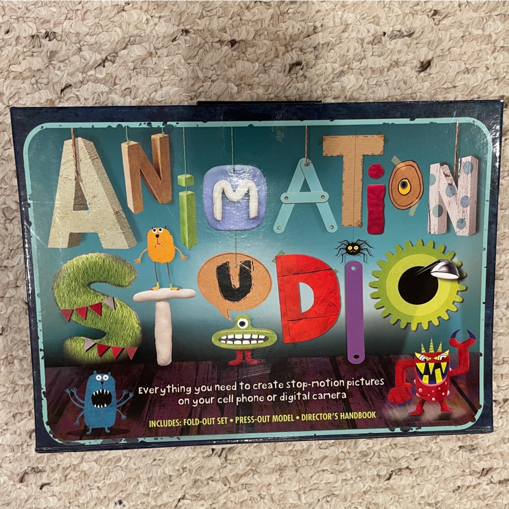 Animation studio kit- all that you need for imaginative stop motion animation